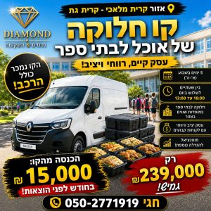 קו חלוקת אוכל לבתי ספר