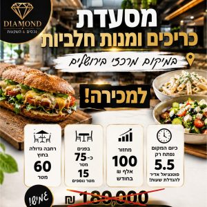 מסעדת כריכים ומנות חלביות